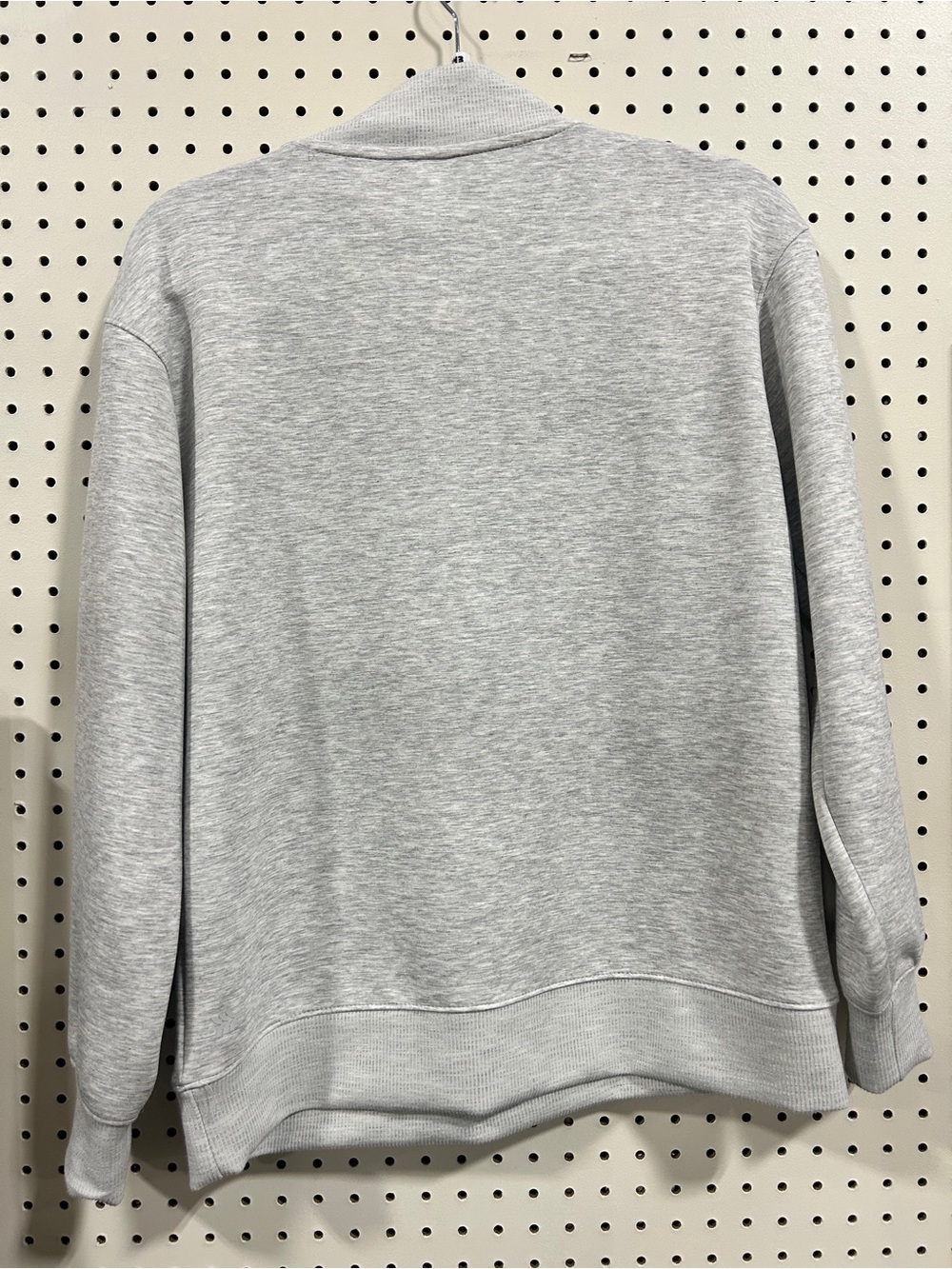 All in Motion Women’s Gray Quarter-Zip Pullover Sweatshirt XS NWT - Picture 3 of 3